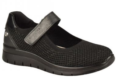 Πάνινα παπούτσια | Ανατομικά | Amarpies | AMD30035 | Μαύρο - Amarpies - 